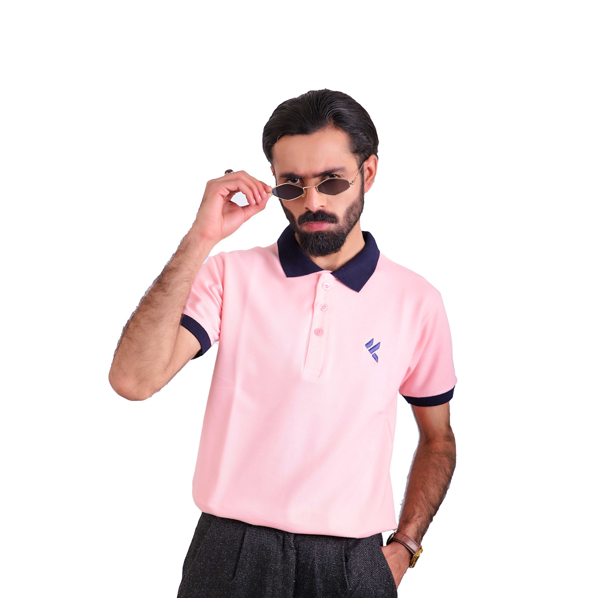 KF Light Pink Polo Shirt