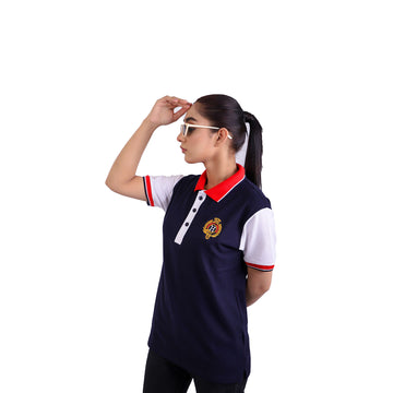 HACKT Navy Blue Polo Shirt - L