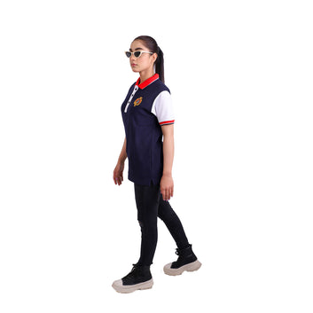 HACKT Navy Blue Polo Shirt - L