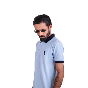 KF Sky Blue Polo Shirt